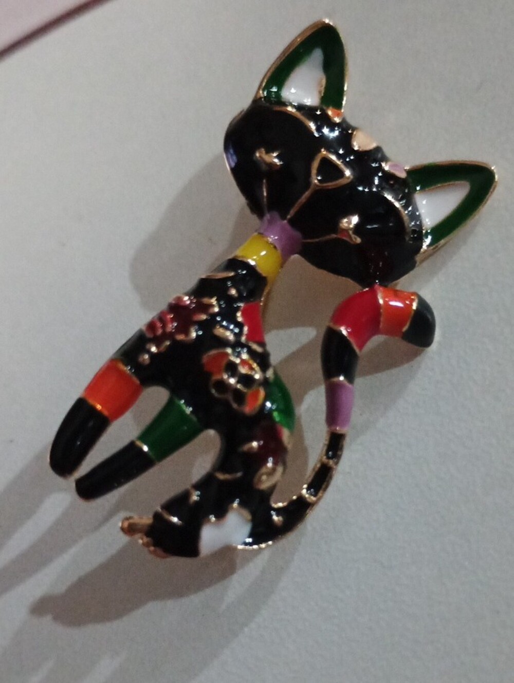 Cat Brooch - Picture 4 of 5